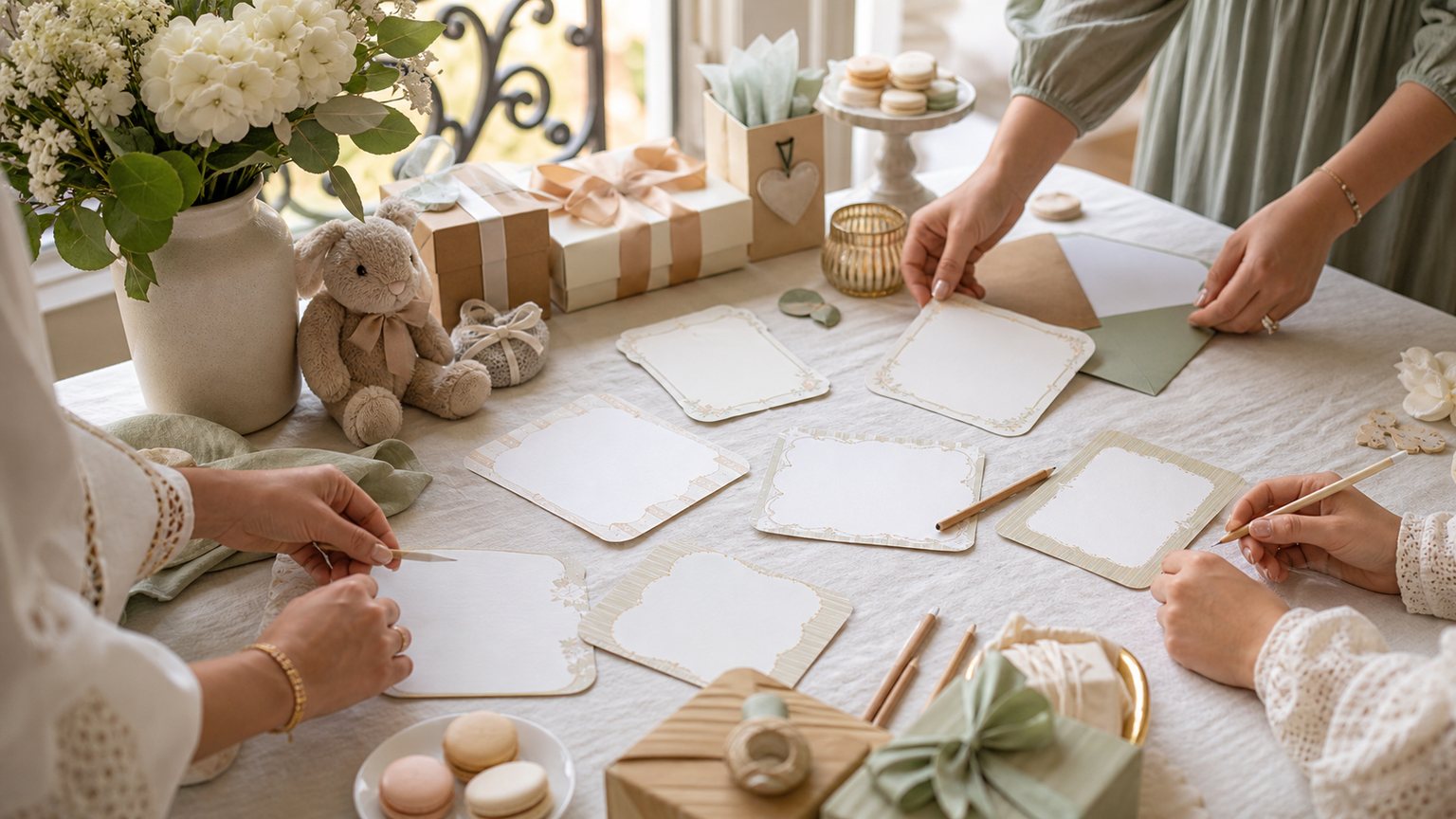Illustration — Jeux baby shower à imprimer gratuitement : lesquels choisir