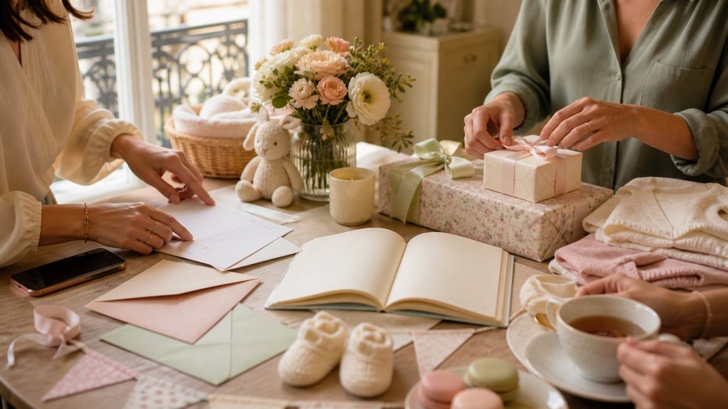 Illustration de Organiser une baby shower sans stress : le guide pratique