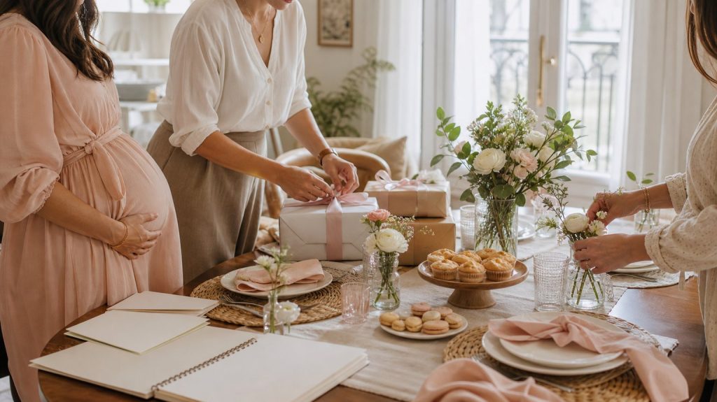 Illustration de Comment organiser une baby shower réussie sans tout compliquer