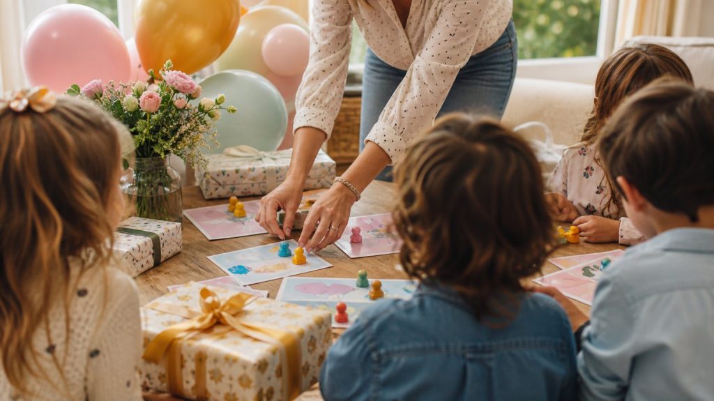 Illustration de Jeux anniversaire enfant : activités faciles pour occuper le groupe