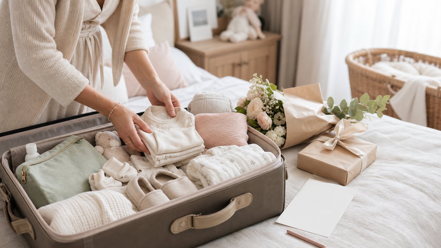 Illustration — Valise maternité : la liste complète pour ne rien oublier