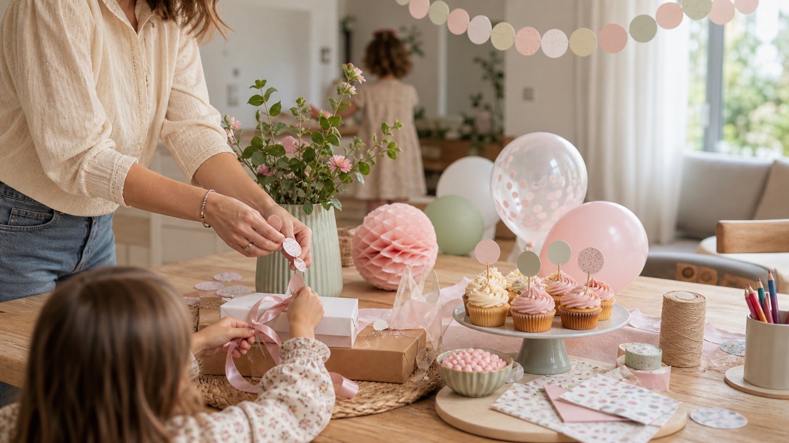 Illustration — Thème anniversaire enfant : choisir une idée simple à décliner