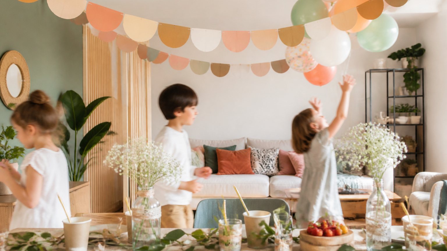 Illustration — Décoration de fête petit budget : idées à fort effet visuel
