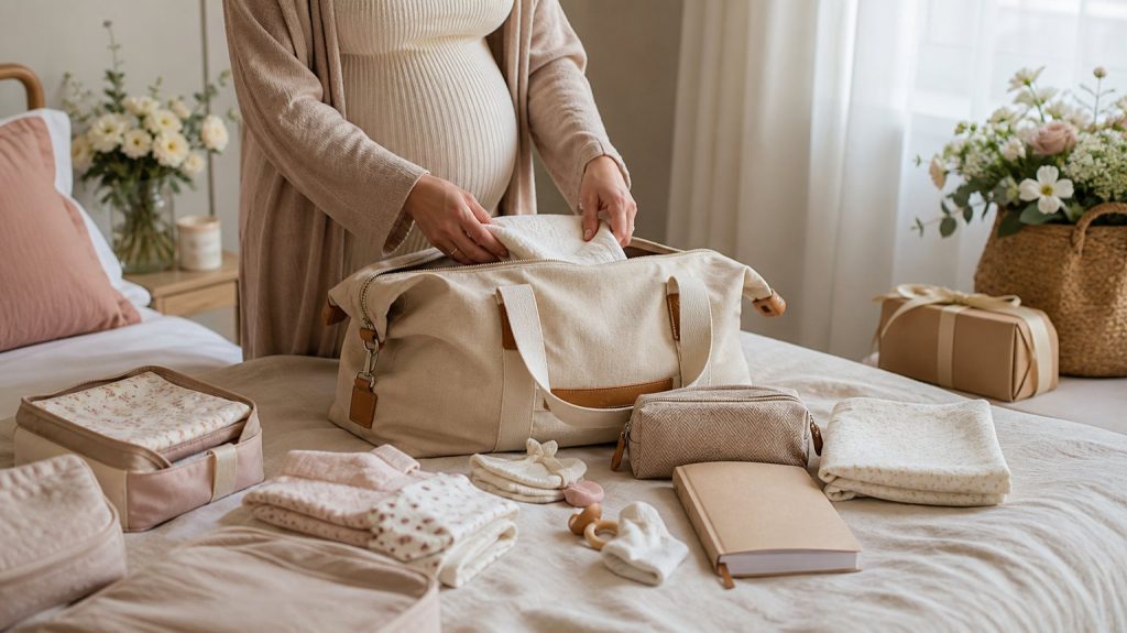 Illustration de Quand préparer sa valise maternité sans stress