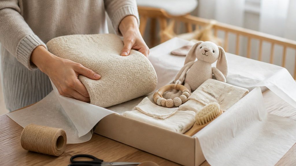 Illustration de Cadeau de naissance utile : les valeurs sûres à offrir