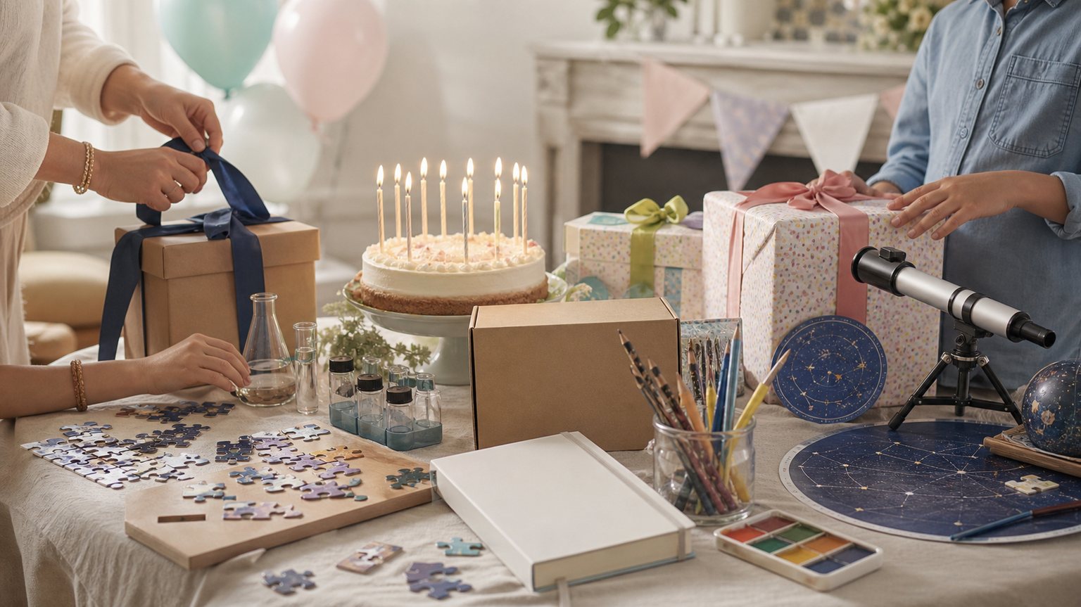 Illustration — Cadeau anniversaire enfant 10 ans : idées pour préados curieux
